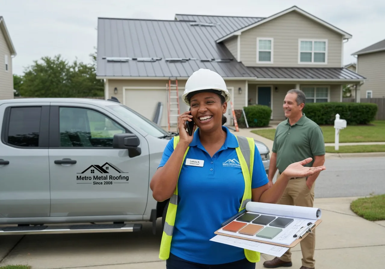 Storm Damage Metal Roof Repair in Chambersville, PA